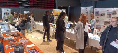 Visite des stands 03